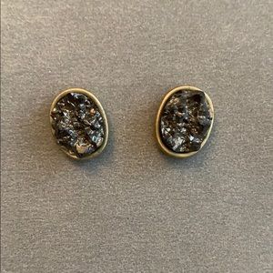 Francesca’s Raw Gem Earrings